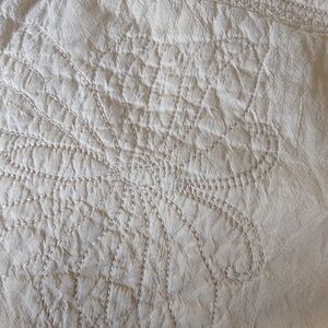 Antique embroidered raw silk very rare accent pillow cover. 14" wide 13" high